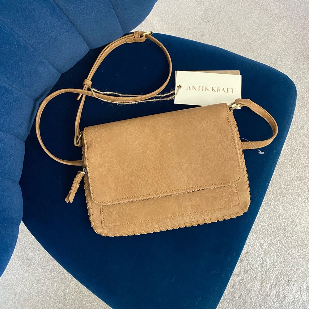 Antik Kraft vegan leather crossbody *brand new with tags* never been worn